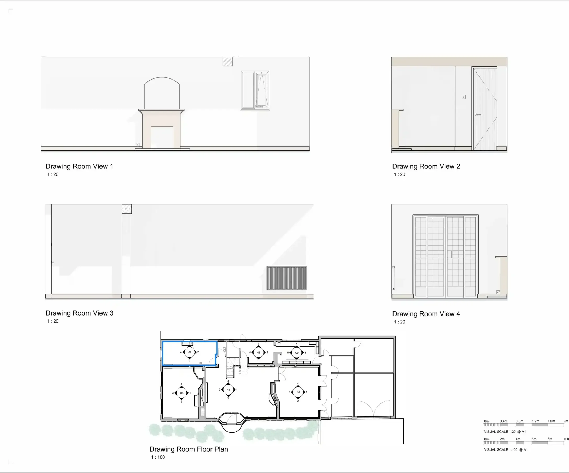 ARC-101-25-07-Current-Revision-Drawing-Room-Internal-Elevations-1